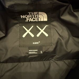 The North Face KAWS  Black Puffer Jacket